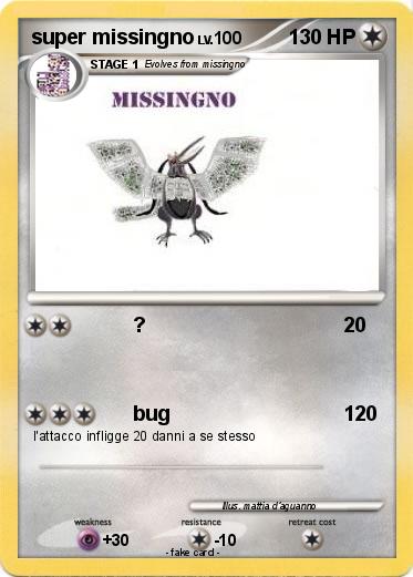 Pokemon super missingno