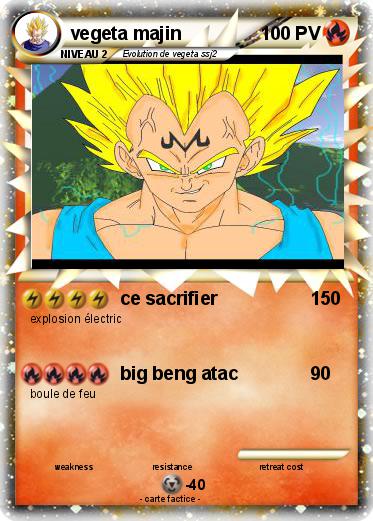Pokemon vegeta majin