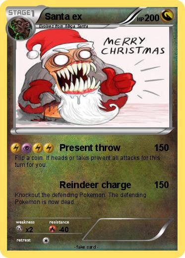 Pokemon Santa ex