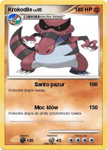 Pokemon Krokodile