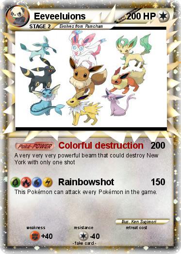 Pokemon Eeveeluions