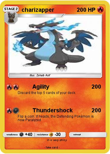 Pokemon charizapper