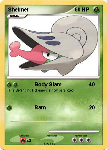 Pokemon Shelmet