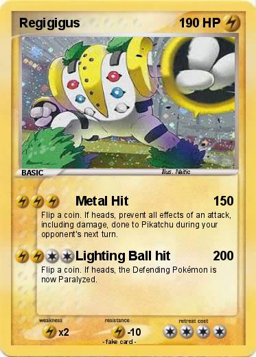 Pokemon Regigigus