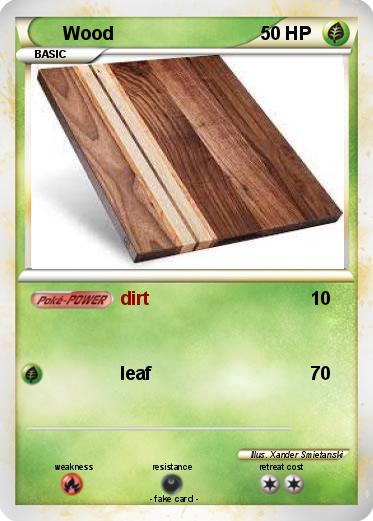 Pokemon Wood