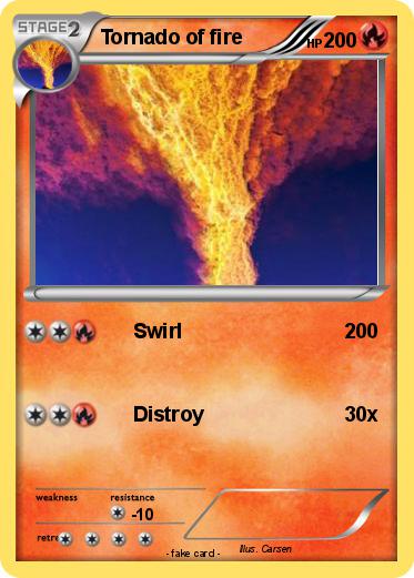 Pokemon Tornado of fire