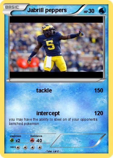 Pokemon Jabrill peppers