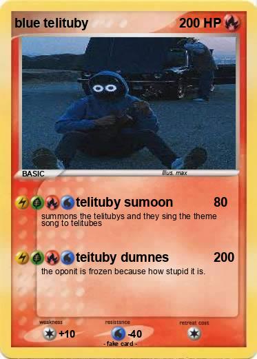 Pokemon blue telituby