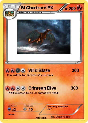 Pokemon M Charizard EX