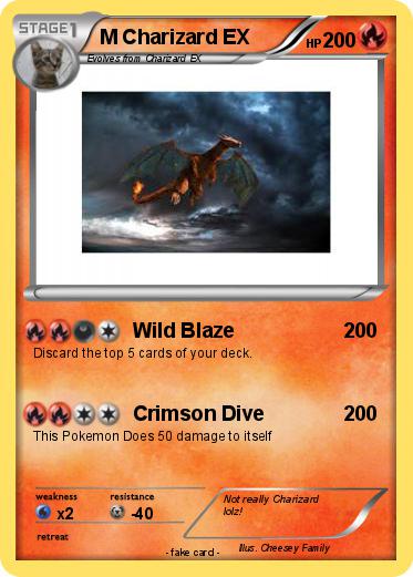 Pokemon M Charizard EX