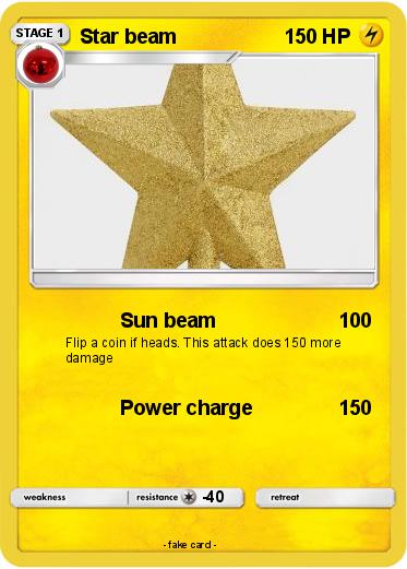 Pokemon Star beam