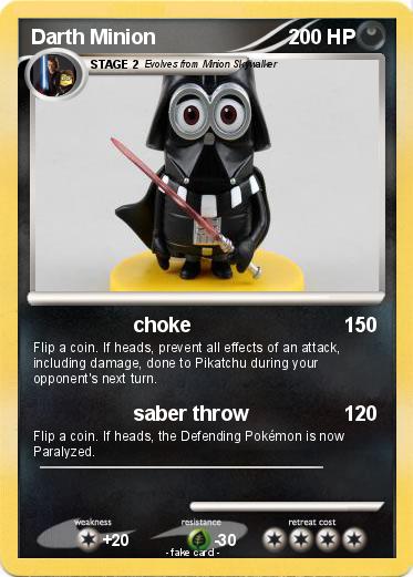 Pokemon Darth Minion