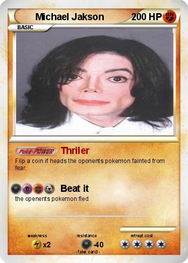 Pokemon Michael Jakson