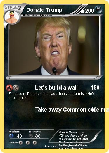 Pokemon Donald Trump