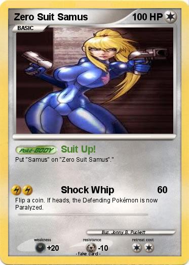 Pokemon Zero Suit Samus