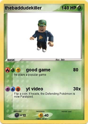 Pokemon thebaddudekiller