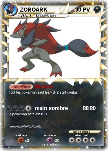 Pokemon ZOROARK