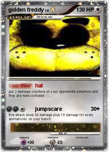 Pokemon golden freddy