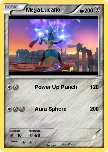 Pokemon Mega Lucario