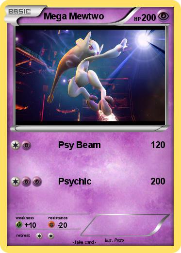 Pokemon Mega Mewtwo