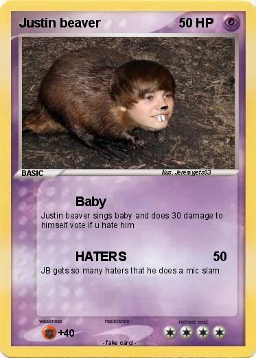 Pokemon Justin beaver