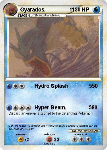 Pokemon Gyarados.                11