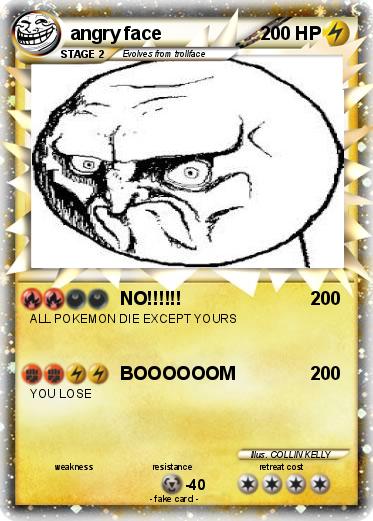 Pokemon angry face