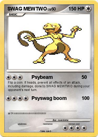 Pokemon SWAG MEWTWO