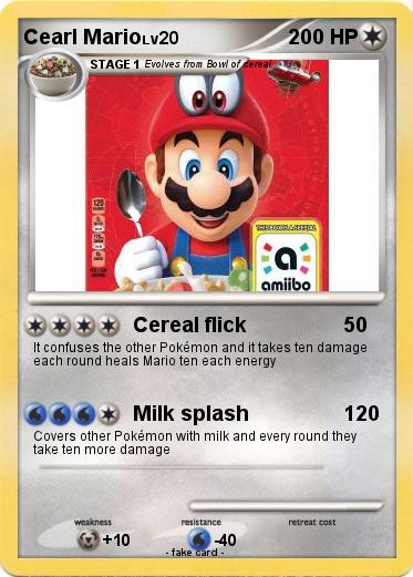 Pokemon Cearl Mario