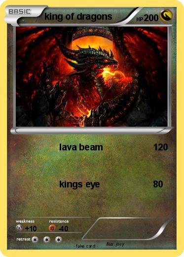 Pokemon king of dragons