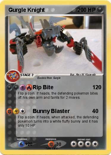 Pokemon Gurgle Knight