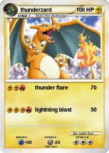 Pokemon thunderzard