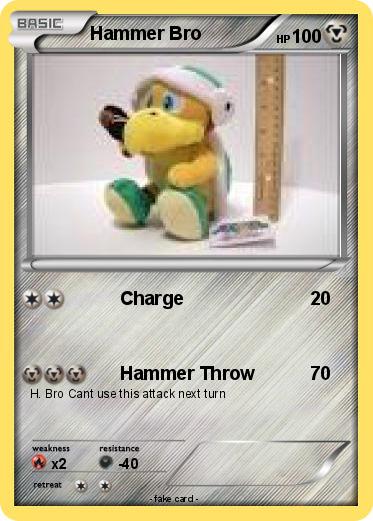 Pokemon Hammer Bro