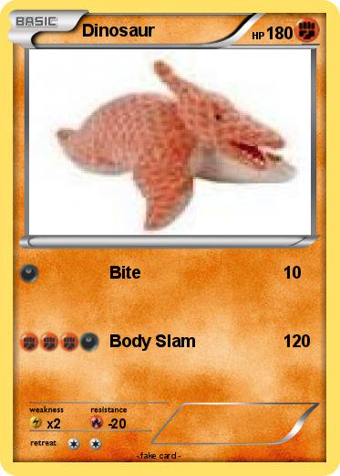 Pokemon Dinosaur