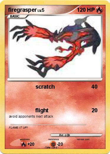 Pokemon firegrasper