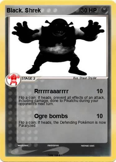 Pokemon Black. Shrek