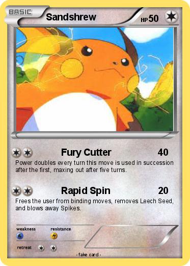 Pokemon Sandshrew