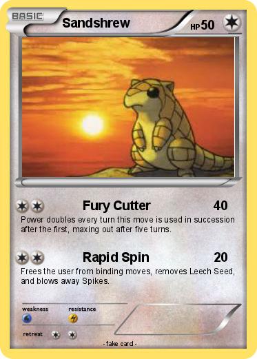 Pokemon Sandshrew