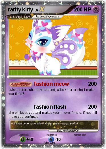 Pokemon rarity kitty