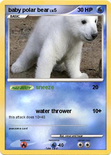 Pokemon baby polar bear