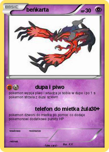 Pokemon beńkarta