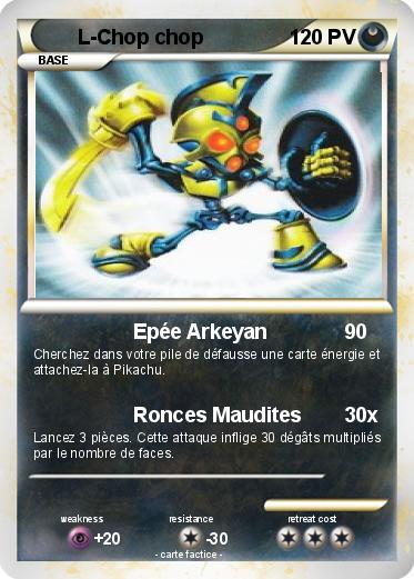 Pokemon L-Chop chop