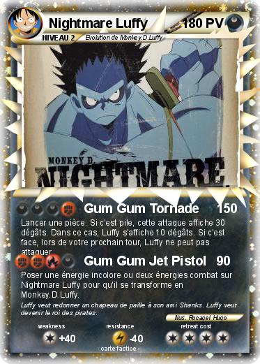Pokemon Nightmare Luffy