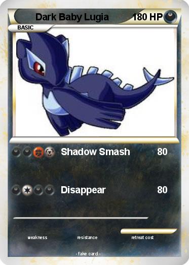 Pokemon Dark Baby Lugia