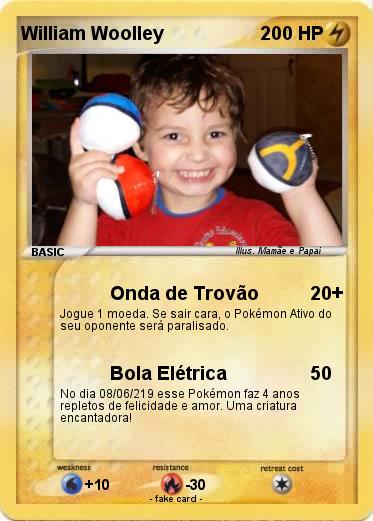 Pokemon William Woolley