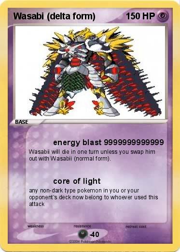 Pokemon Wasabi (delta form)
