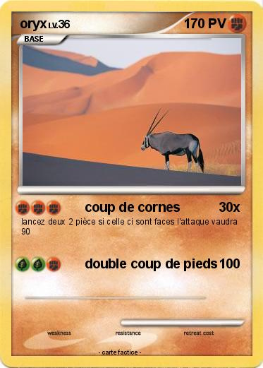 Pokemon oryx