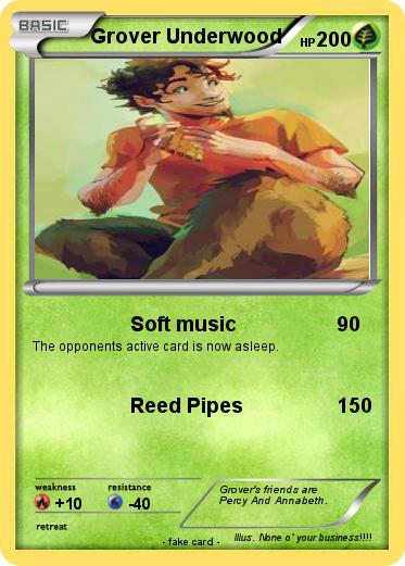 Pokemon Grover Underwood