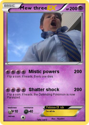 Pokemon Mew three