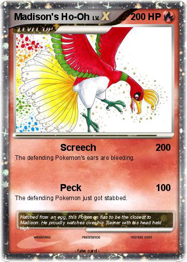 Pokemon Madison's Ho-Oh